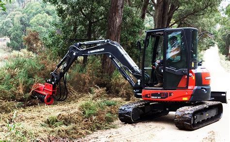 mulcher mini excavator|mini excavator forestry mulcher.